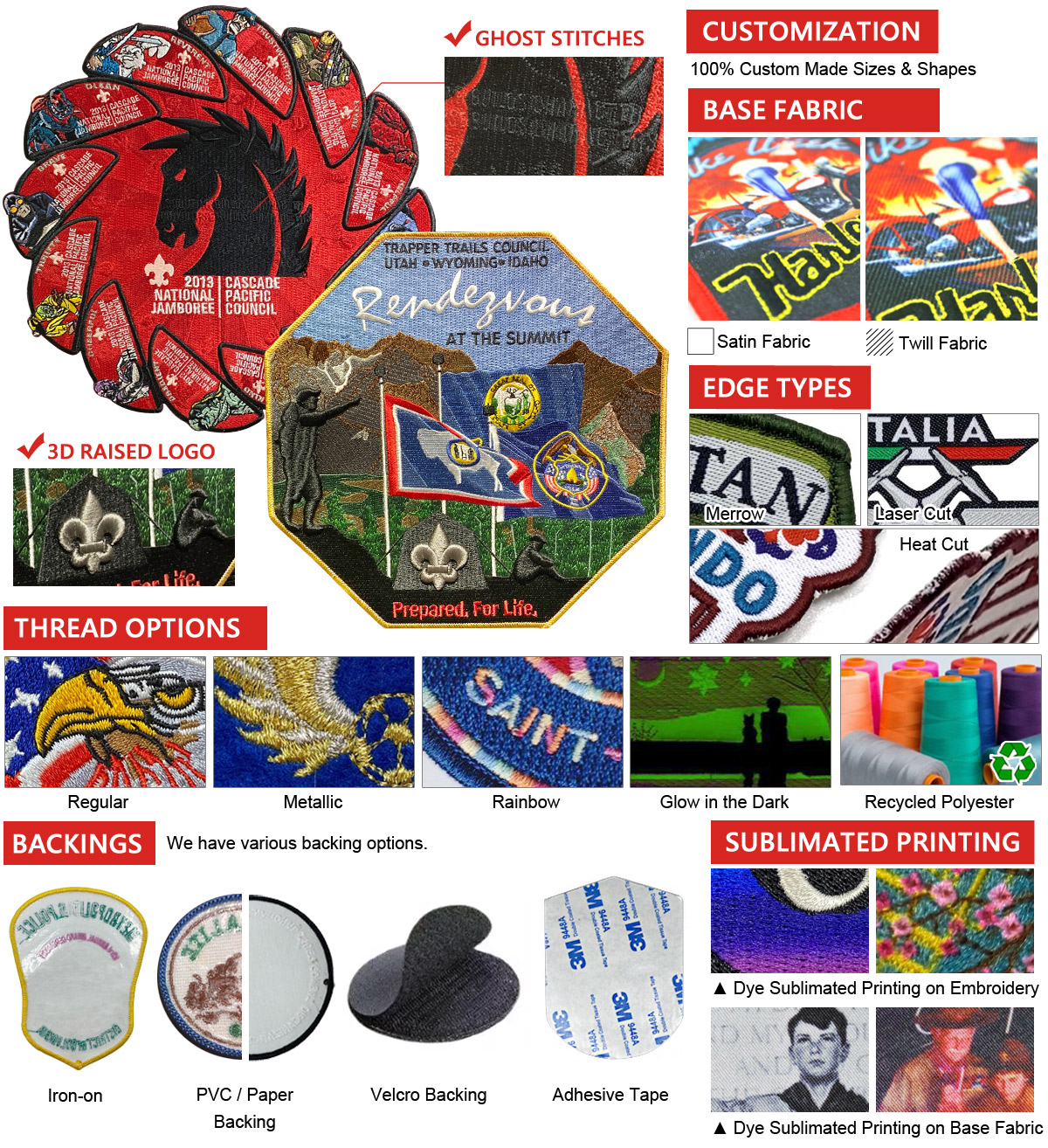 custom made boy scout patches and cub scout badges