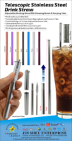 Telescopic Stainless Steel Drink Straw