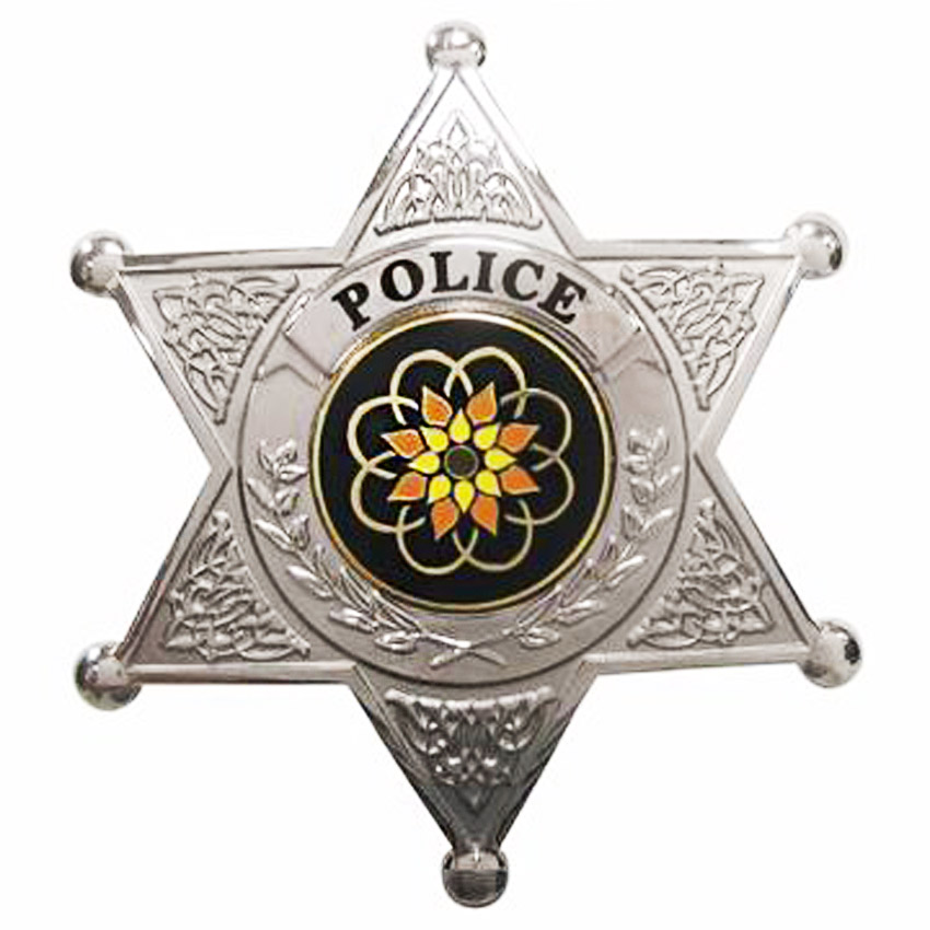 Six-Pointed Star Sheriff Badge