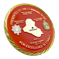 custom soft enamel military challenge coin