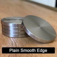 manufacturer custom metal plain edge souvenir coin