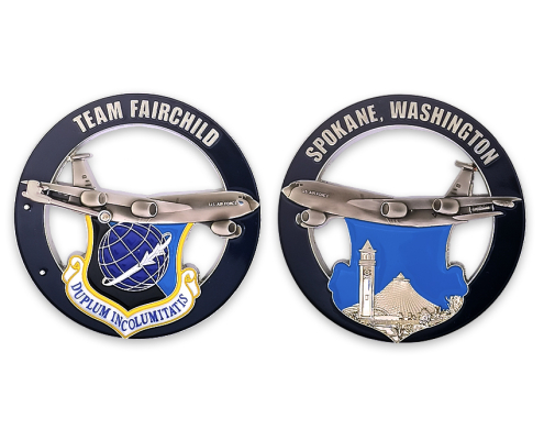 zinc alloy custom air force souvenir coins