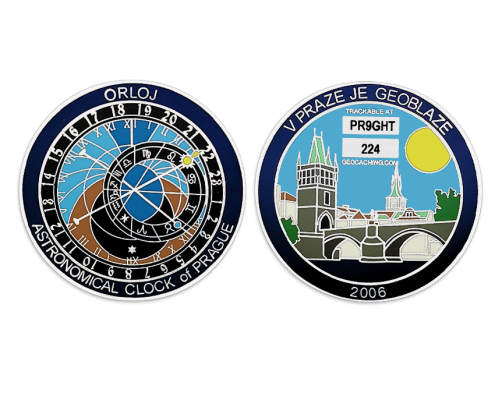 custom 2D logo commemorative challenge coins