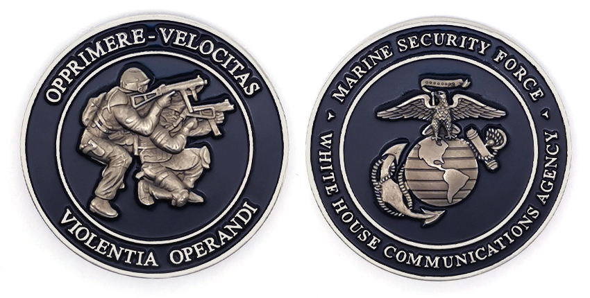 custom military 3D challenge coins