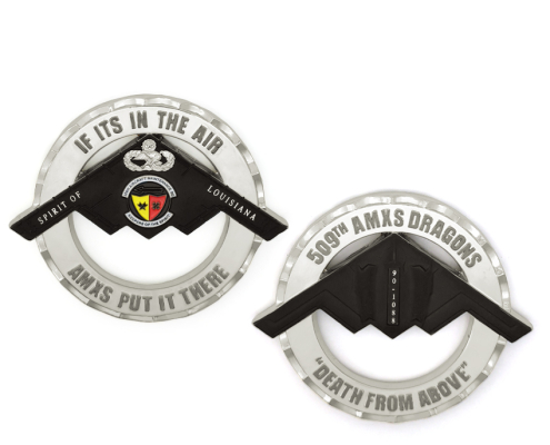 2" custom die cast zinc alloy challenge coins