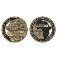 custom zinc alloy cut out challenge coins