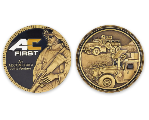 manufacturer custom 3D military army coins