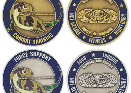 custom logo club coins