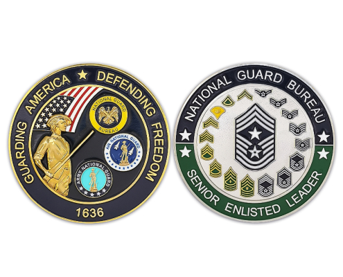 custom US military commemorative coin