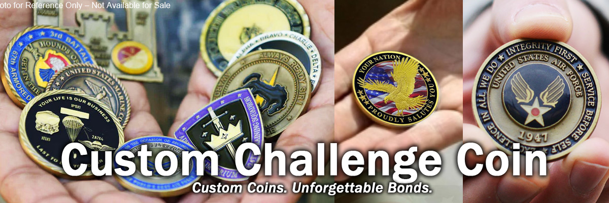 manufacturer custom challenge coins, military coins