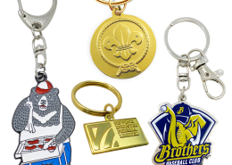 manufacturer custom metal keychains