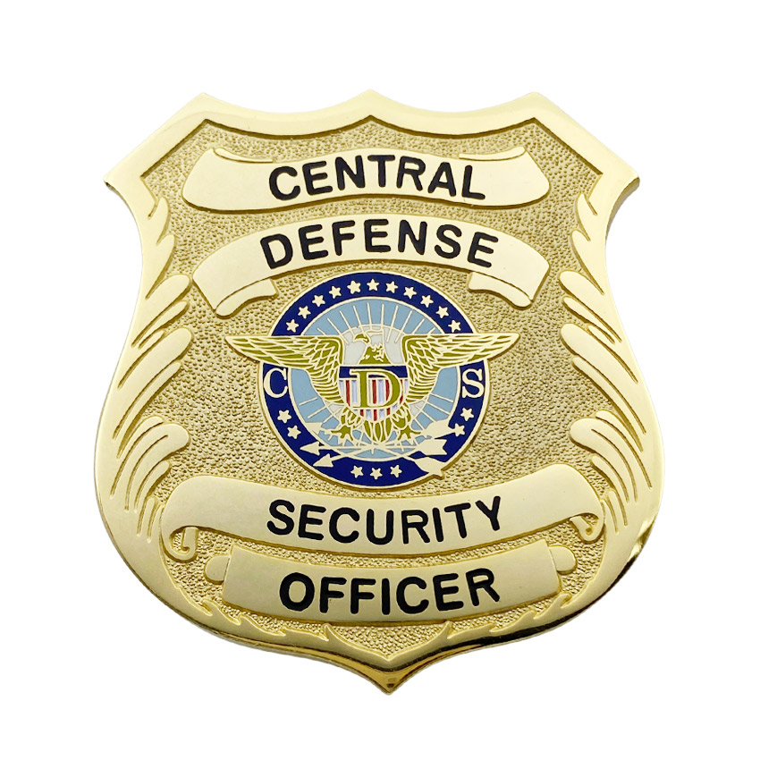 wholesale custom logo shield security badge