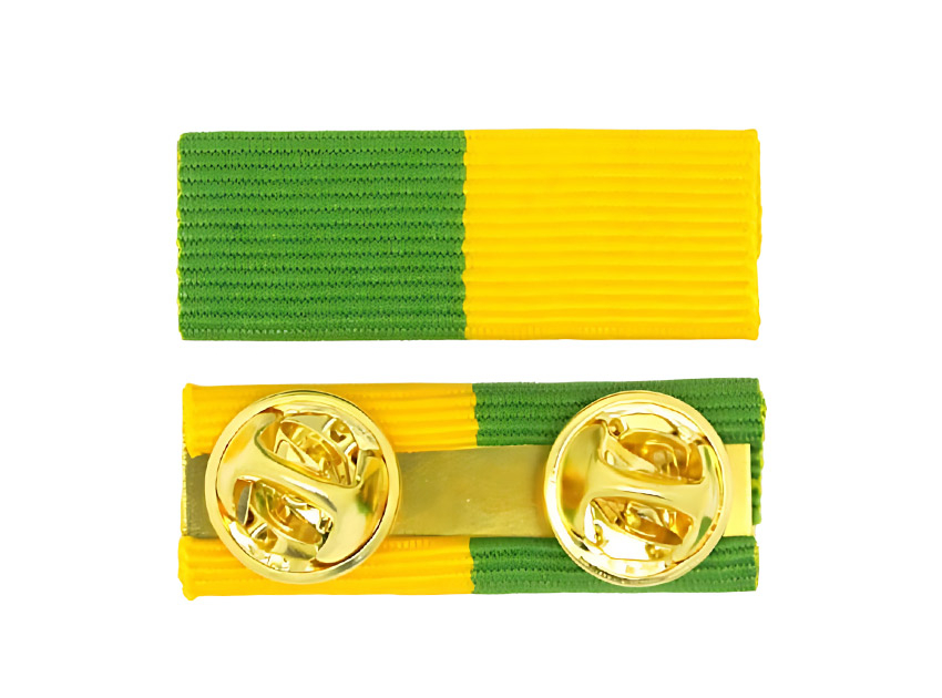 manufacturer custom military ribbon bar with pin back