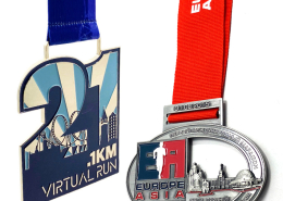 manufacturer custom sports race medals for marathon