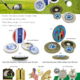 custom golf coin ball marker