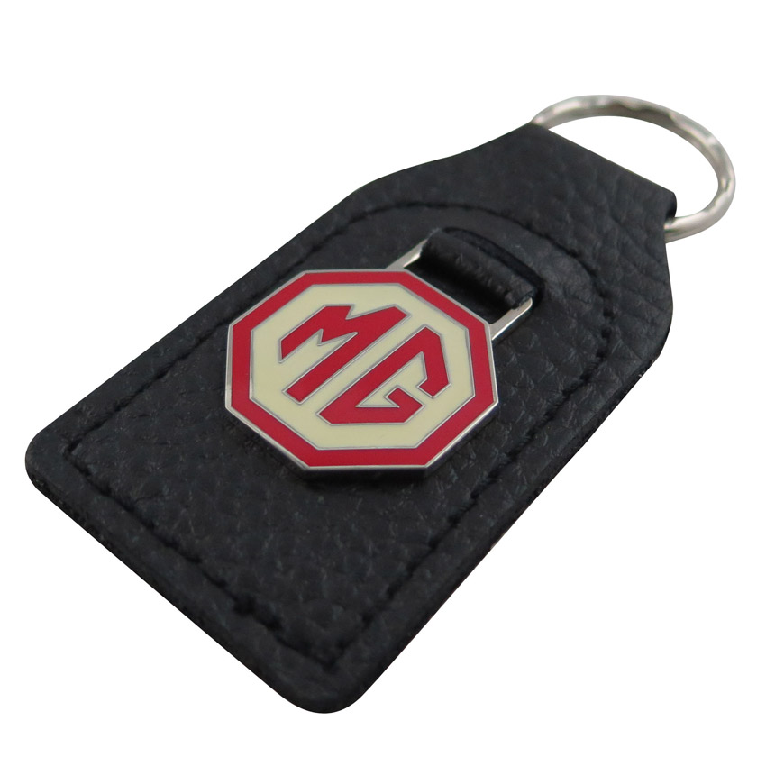 custom leather badge holder