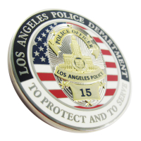 Custom Imitation Hard Enamel Military Police Coin
