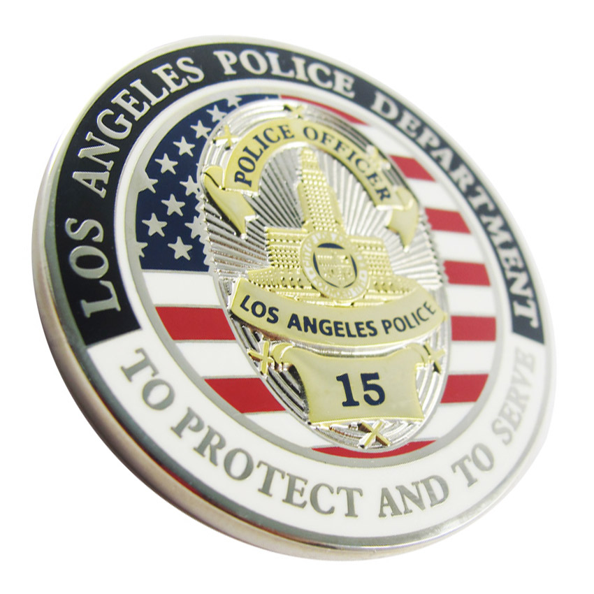 Custom Imitation Hard Enamel Military Police Coin
