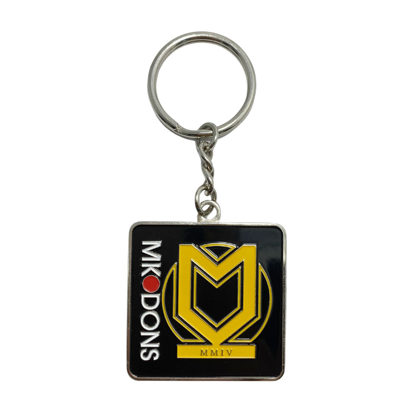 manufacturer custom metal soft enamel keyring