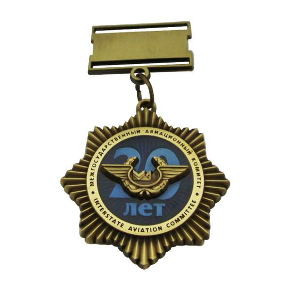 custom metal army service medal
