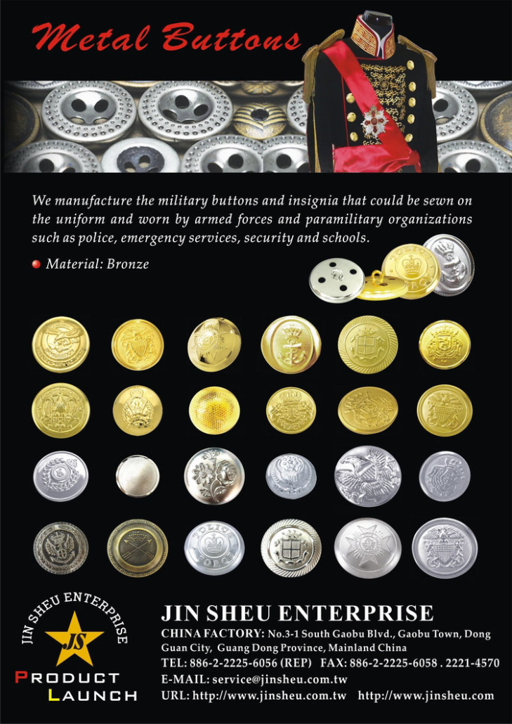 Wholesale Bronze Shank Buttons