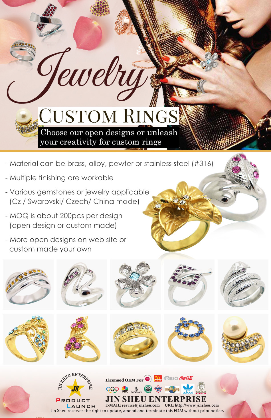 custom jewelry rings