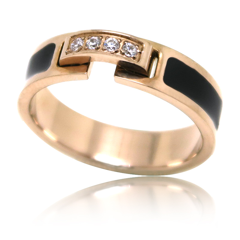 custom rose gold plated rings