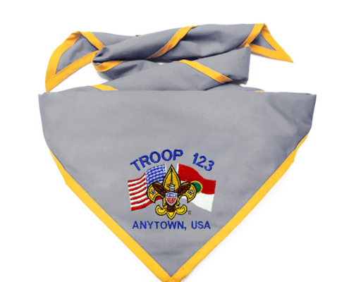 Custom Boy Scout Troop Neckerchief