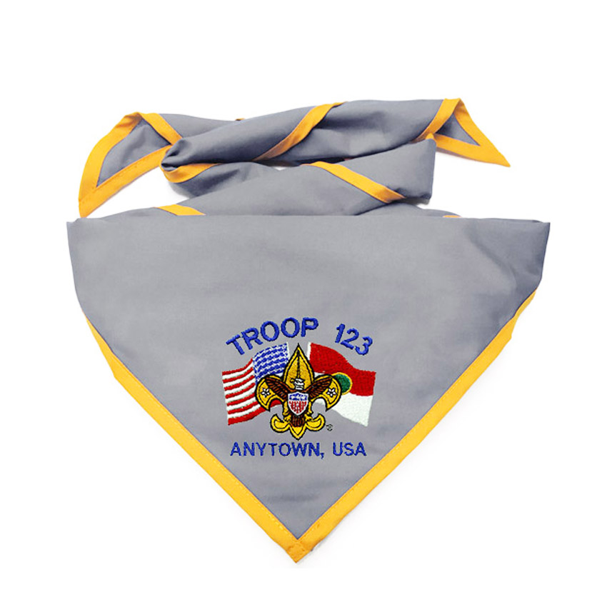 Custom Boy Scout Troop Neckerchief