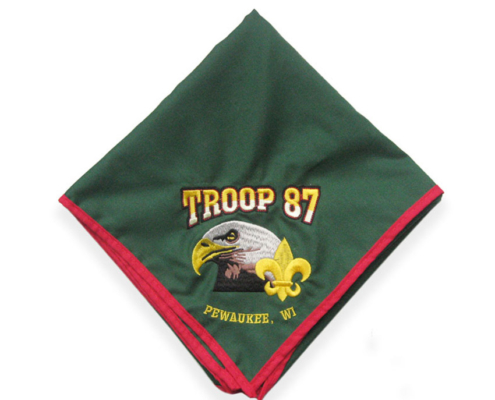 Custom Scouts BSA Logo Troop Neckerchief