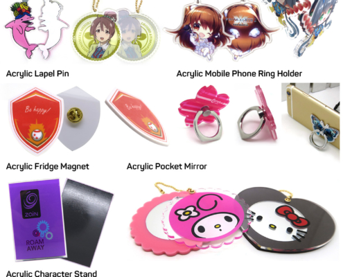 Custom Acrylic Anime Merchandise