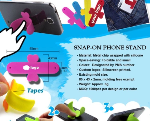 Silicone Snap Phone Stand