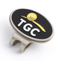 custom logo golf ball marker hat clip manufacturer