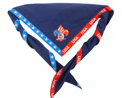 customized BSA world  scout jamboree neckerchief