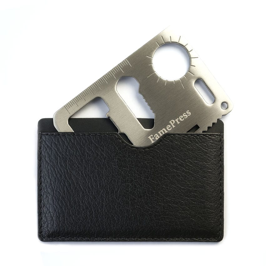 wholesale multitools metal survival card with custom logo wholesale multitools metal survival card with custom logo