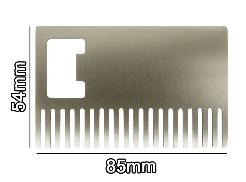 Custom Logo Metal Beard Comb Men Wallet Bottle Opener Wholesale Custom Logo Metal Beard Comb Men Wallet Bottle Opener Wholesale