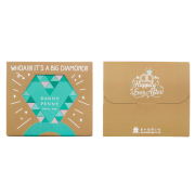 Customized PVC Coaster and paper box packaging design