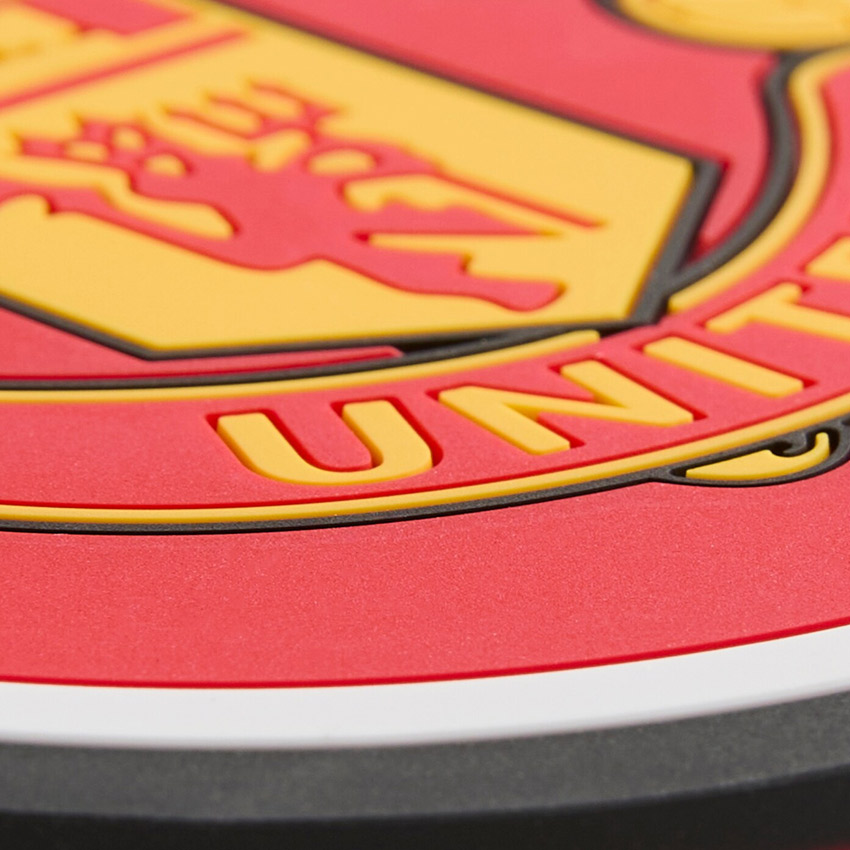 2D Flat Layer Rubber Coasters