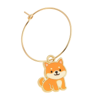 manufacturer custom made dog wine glass marker charms