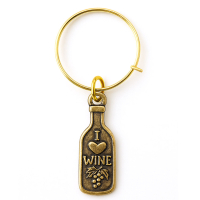 custom wine stem charms bulk