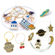 manufacturer custom logo souvenir wine charms