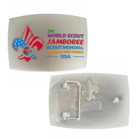 custom jamboree boy scout belt buckles