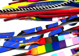 Promotional custom logo shoelaces