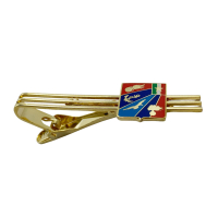Custom Logo 3-Bar Tie Clip Factory Price