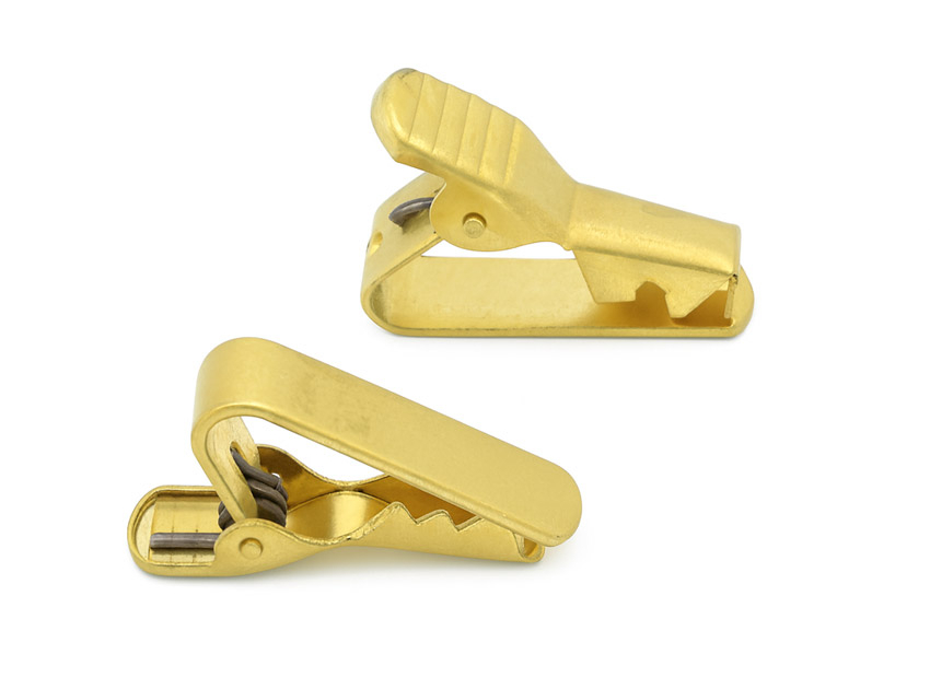 Custom Logo Metal Badge Mini Tie Bar #112-1