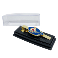 Custom tie bar with gift box