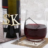 Elegant Custom Metal Stopper for Wine Bottles