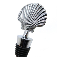 Promotional Custom Seashell Wine Bottle Stopper