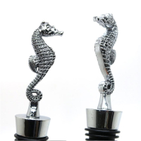 Custom Luxury Metal Wine Plug with Silicone Seal Wholesale