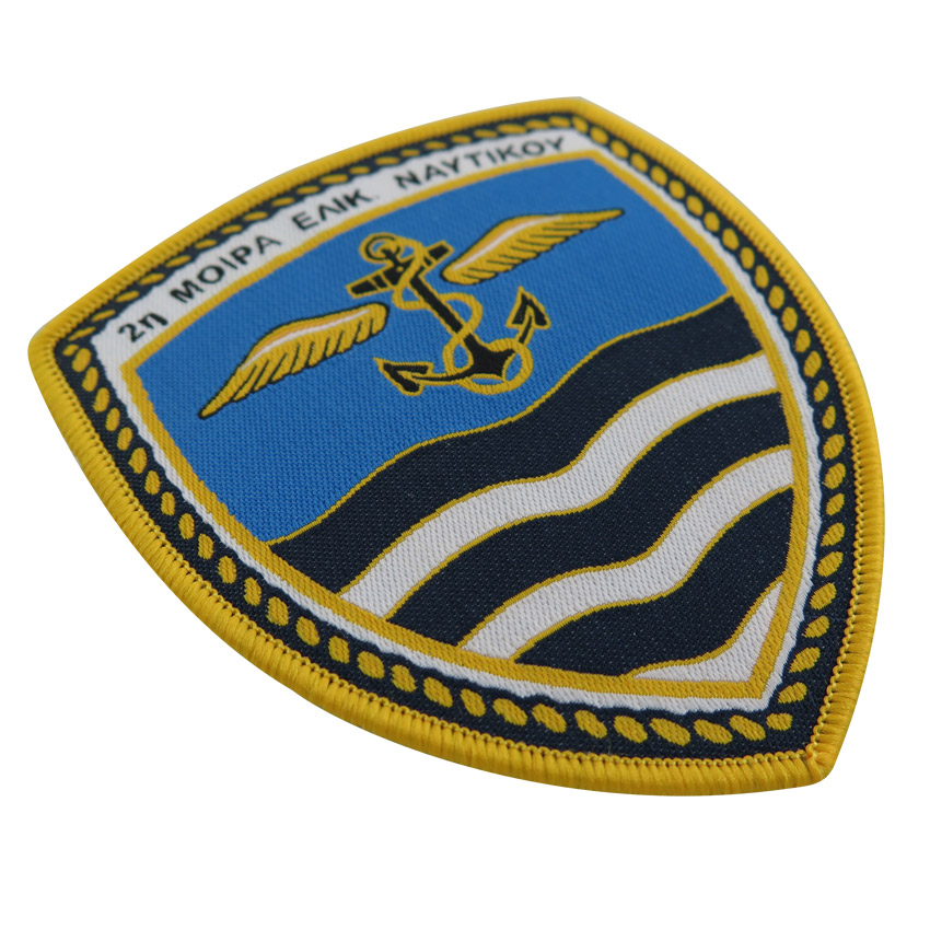 military woven patches